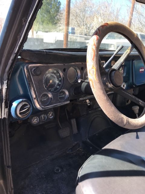 1970 Blue Chevrolet C-10 Cab & Chassis