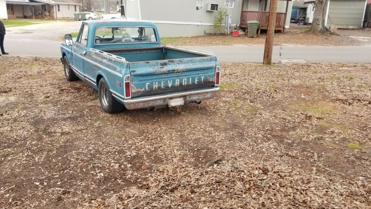 1970 Blue Chevrolet C-10 Standard Cab Pickup