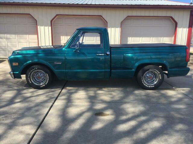 1970 Teal Chevrolet C-10 Standard Cab Pickup