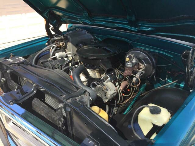 1970 Teal Chevrolet C-10 Standard Cab Pickup