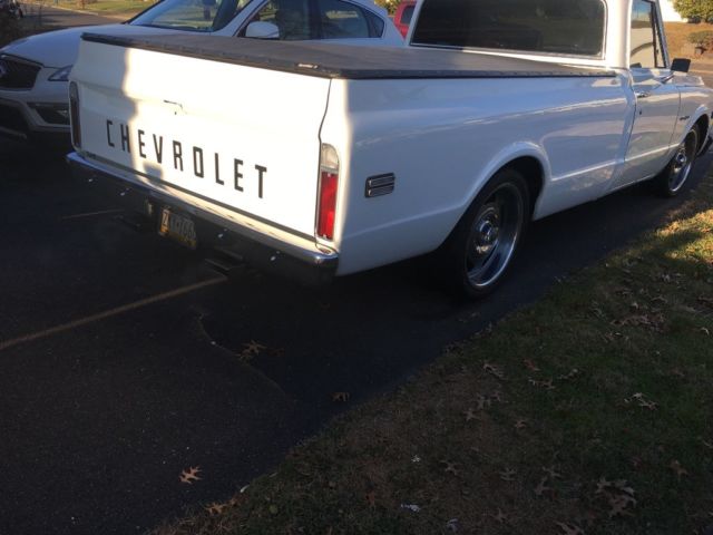 1970 White Pearl Chevrolet C-10 Standard Cab Pickup
