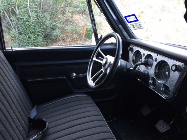 1970 metalic silver and grey Chevrolet C-10 Standard Cab Pickup