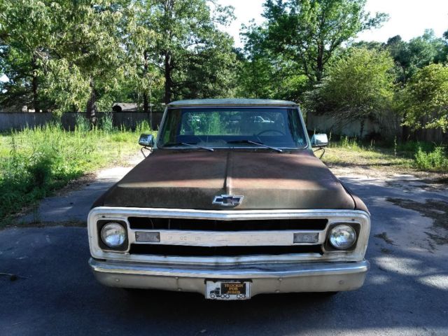 1970 Green Chevrolet C-10 Standard Cab Pickup