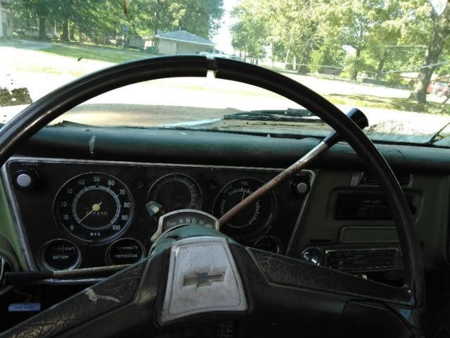 1970 Green Chevrolet C-10 Standard Cab Pickup