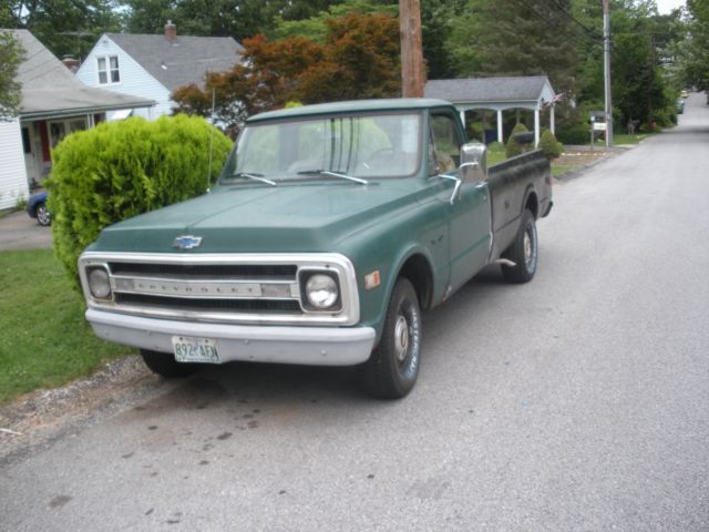 1970 Green Chevrolet C-10 Standard Cab Pickup