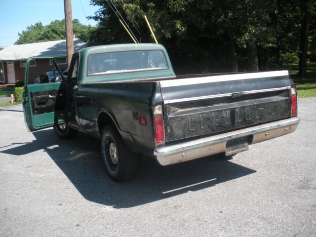 1970 Green Chevrolet C-10 Standard Cab Pickup