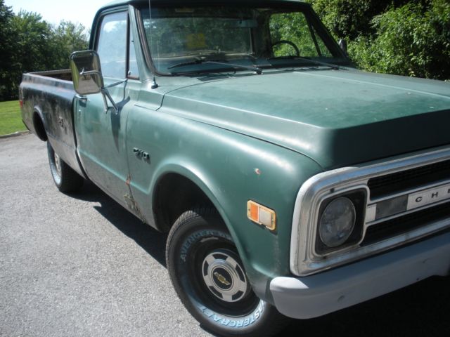 1970 Green Chevrolet C-10 Standard Cab Pickup