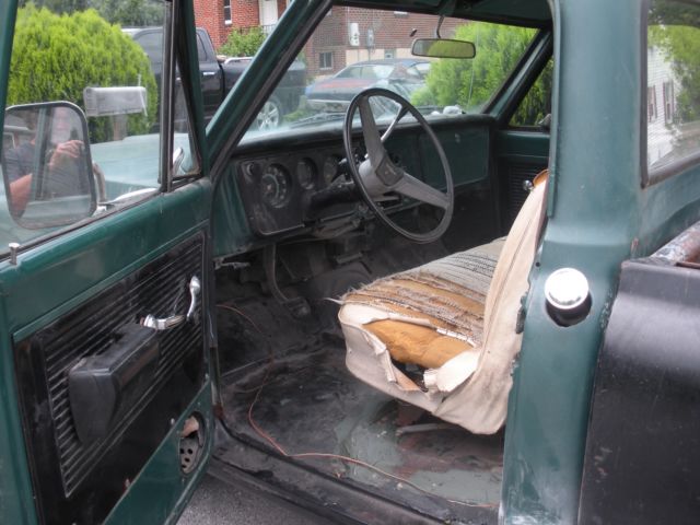 1970 Green Chevrolet C-10 Standard Cab Pickup