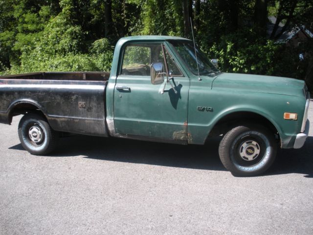 1970 Green Chevrolet C-10 Standard Cab Pickup