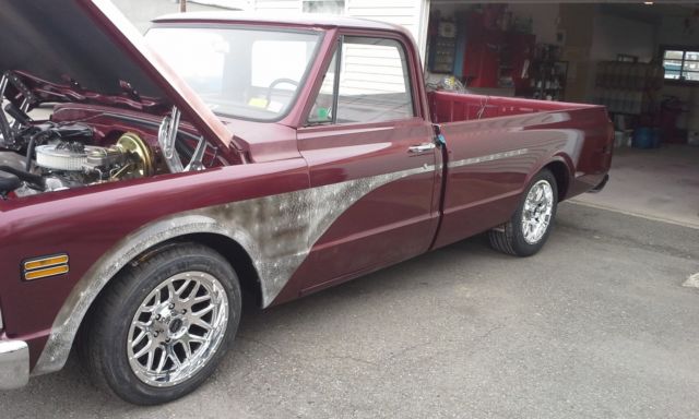 1970 Red Chevrolet C-10 Standard Cab Pickup