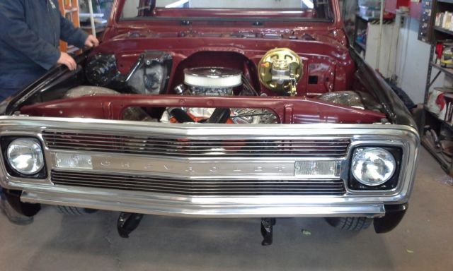 1970 Red Chevrolet C-10 Standard Cab Pickup