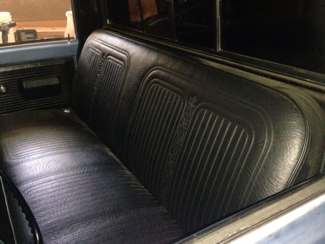 1970 Blue Chevrolet C-10 Standard Cab Pickup