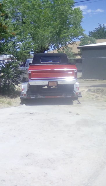 1970 red Chevrolet C-10