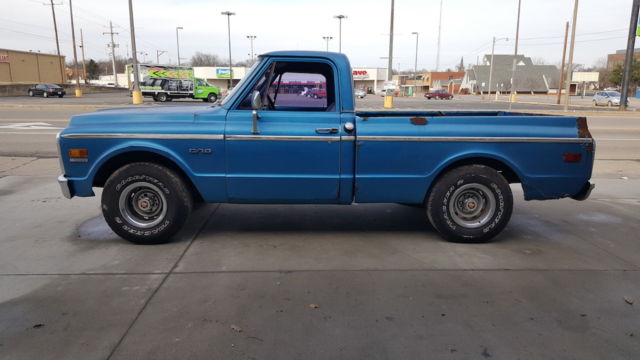1970 Blue Chevrolet C-10