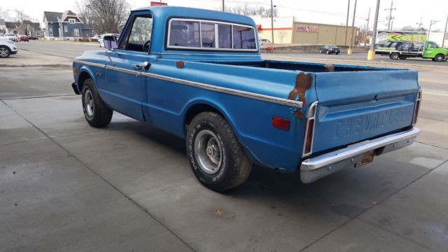 1970 Blue Chevrolet C-10