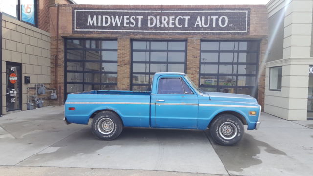 1970 Blue Chevrolet C-10