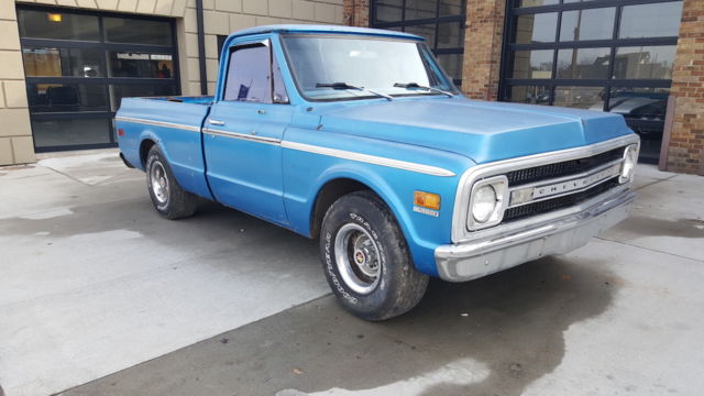 1970 Blue Chevrolet C-10