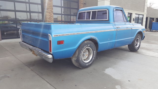1970 Blue Chevrolet C-10