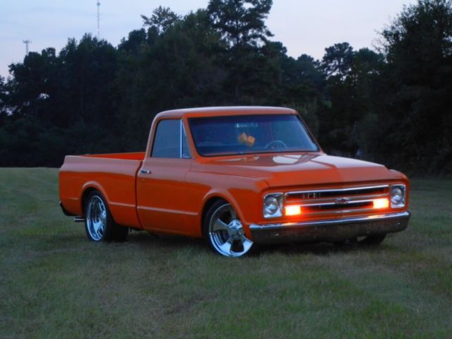 1970 Orange Chevrolet C-10 Standard Cab Pickup
