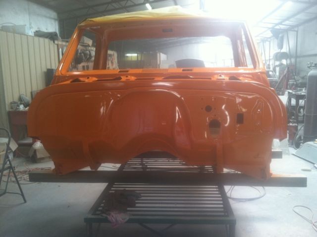 1970 Orange Chevrolet C-10 Standard Cab Pickup