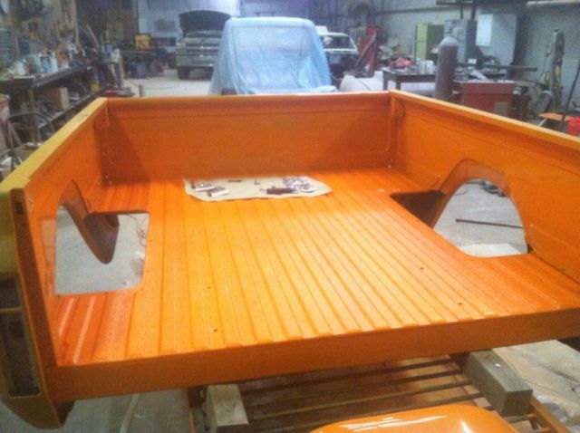 1970 Orange Chevrolet C-10 Standard Cab Pickup