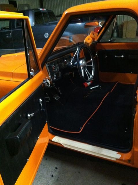 1970 Orange Chevrolet C-10 Standard Cab Pickup