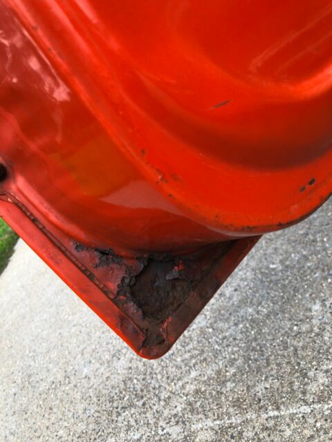 1970 Orange Chevrolet C-10 Standard Cab Pickup