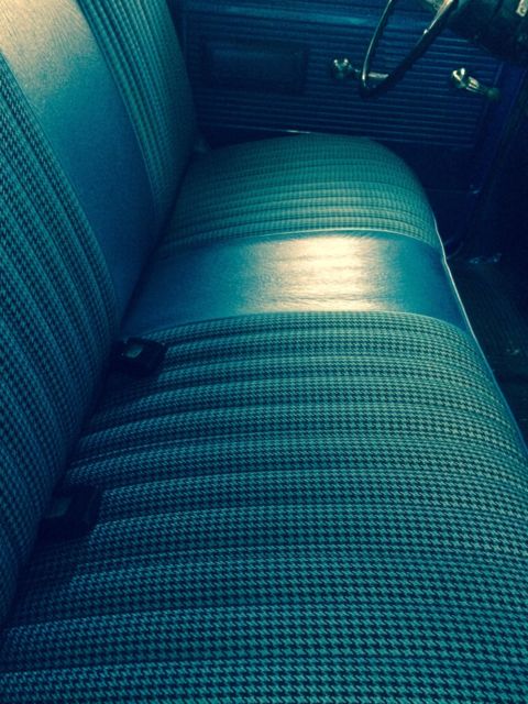 1970 Blue Chevrolet C-10 Standard Cab Pickup