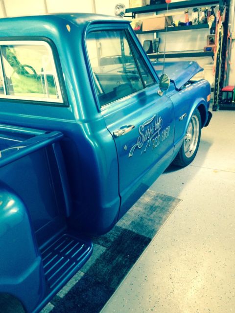 1970 Blue Chevrolet C-10 Standard Cab Pickup