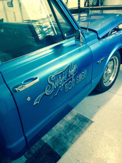 1970 Blue Chevrolet C-10 Standard Cab Pickup