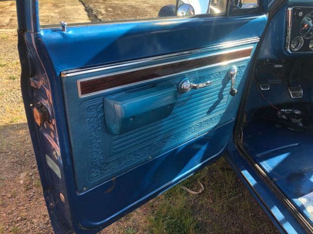 1970 Blue Chevrolet Other Pickups