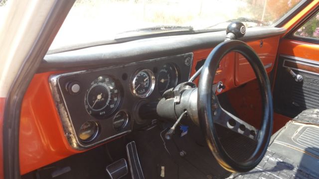 1970 Orange Chevrolet Other Pickups Standard Cab Pickup