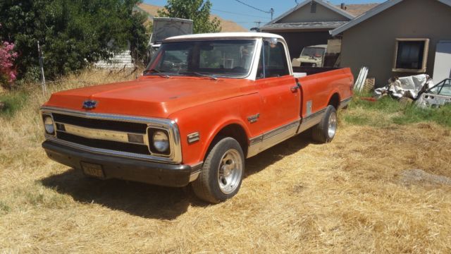 1970 Orange Chevrolet Other Pickups Standard Cab Pickup