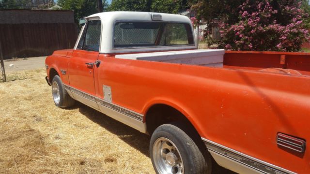 1970 Orange Chevrolet Other Pickups Standard Cab Pickup