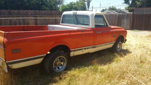 1970 Orange Chevrolet Other Pickups Standard Cab Pickup
