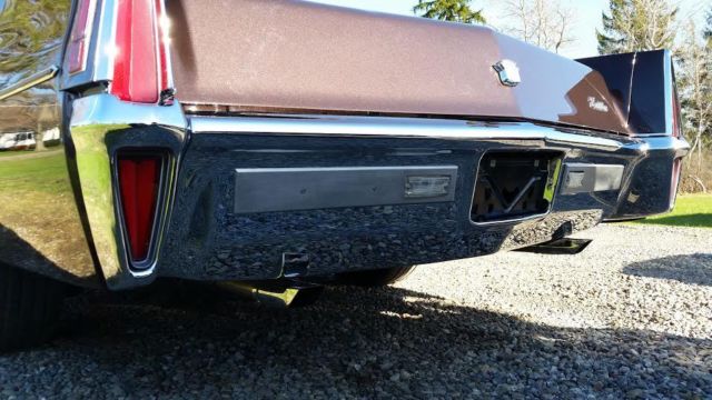 1970 Brown Cadillac DeVille Convertible