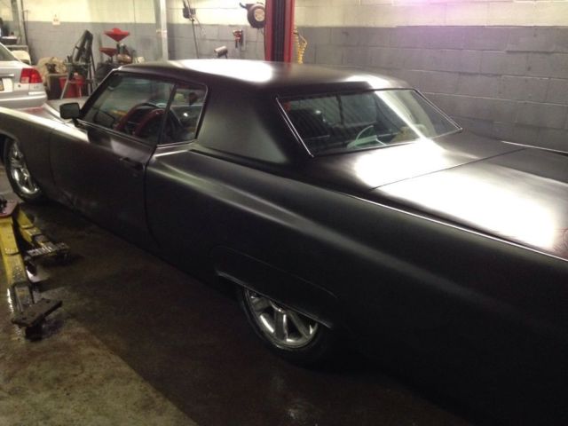 1970 Satin Black Cadillac DeVille Coupe