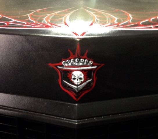 1970 Satin Black Cadillac DeVille Coupe