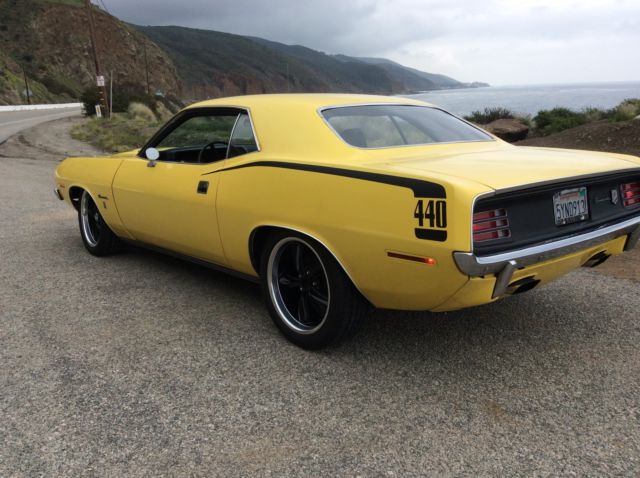 1970 LEMON TWIST Plymouth Barracuda Coupe