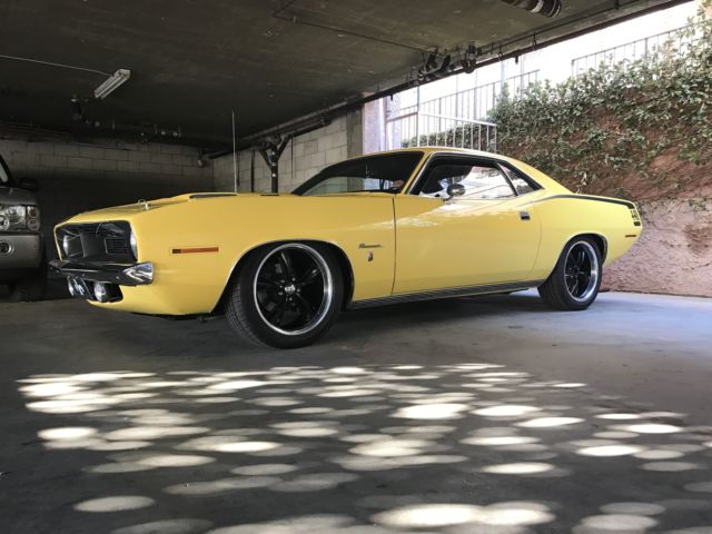 1970 LEMON TWIST Plymouth Barracuda Coupe