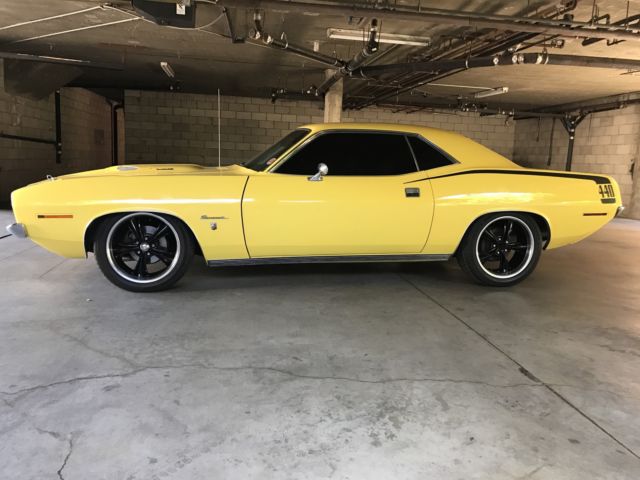 1970 LEMON TWIST Plymouth Barracuda Coupe