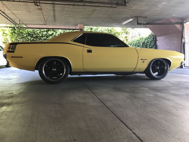 1970 LEMON TWIST Plymouth Barracuda Coupe