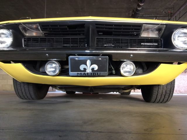 1970 LEMON TWIST Plymouth Barracuda Coupe