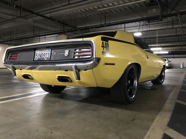 1970 LEMON TWIST Plymouth Barracuda Coupe
