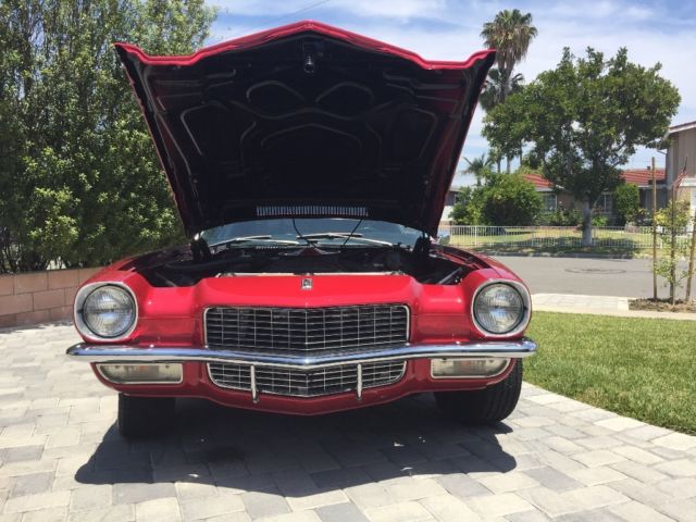1970 red Chevrolet Camaro Coupe
