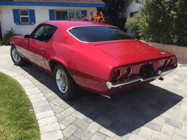 1970 red Chevrolet Camaro Coupe