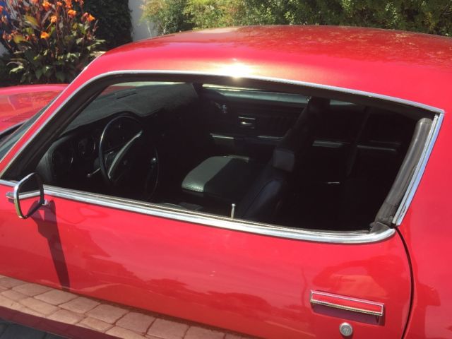 1970 red Chevrolet Camaro Coupe