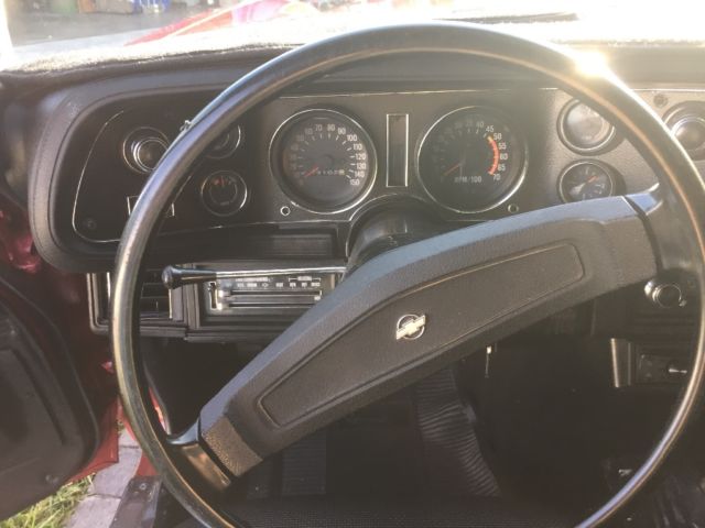 1970 red Chevrolet Camaro Coupe