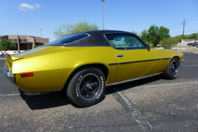1970 Gold Chevrolet Camaro Coupe