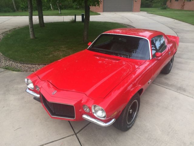 1970 Red Chevrolet Camaro Coupe